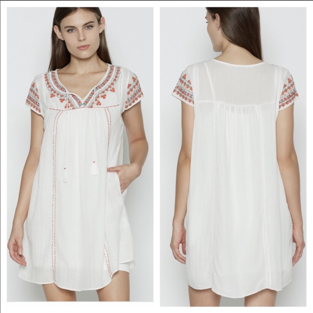 Joie White Dress